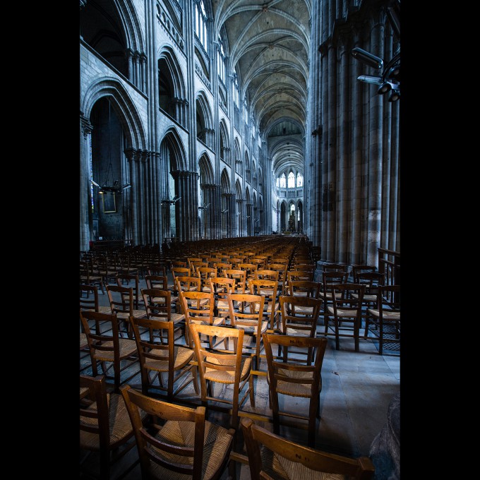 Rouen - Kathedrale Notre-Dame: Das Langhaus